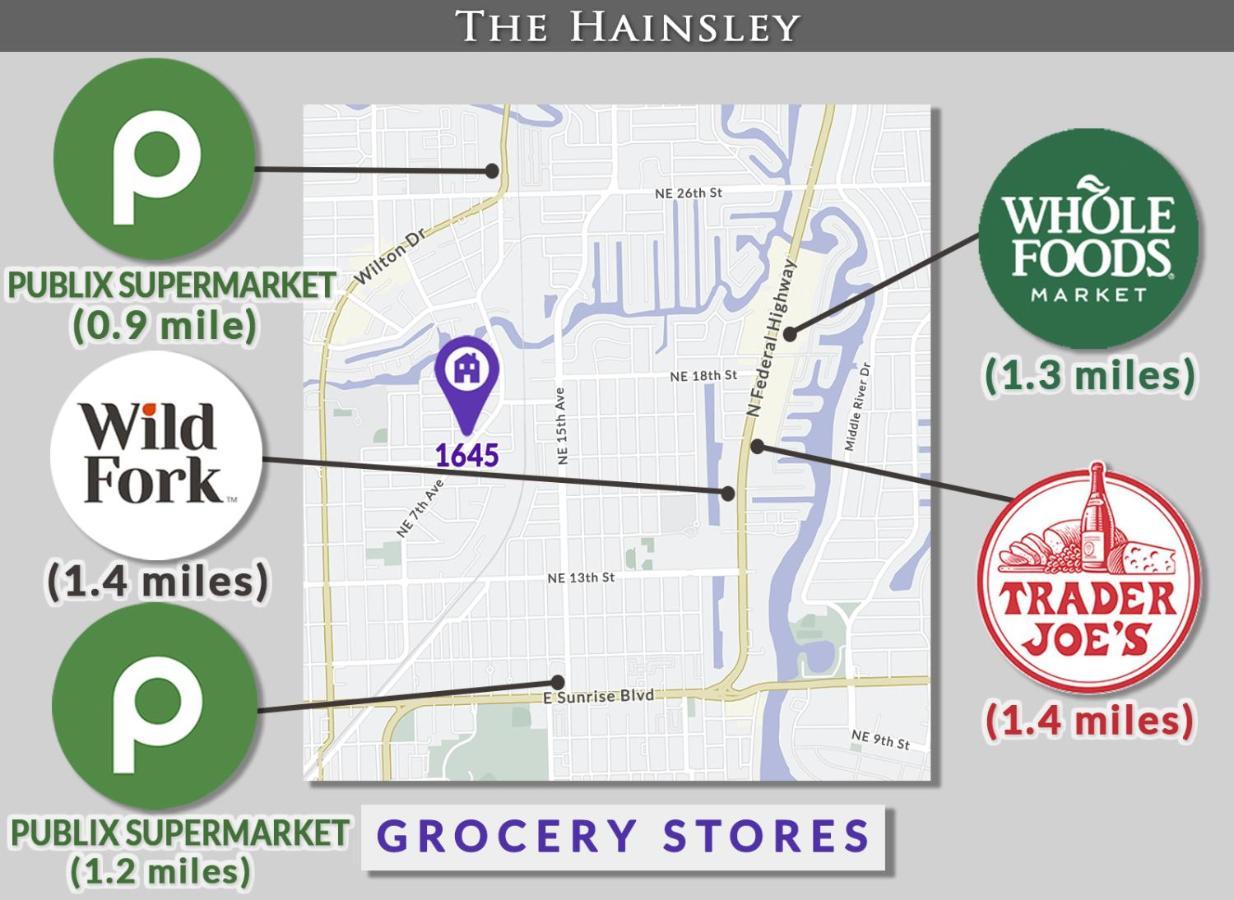 Hainsley Apartments At 1645 Fort Lauderdale Kültér fotó