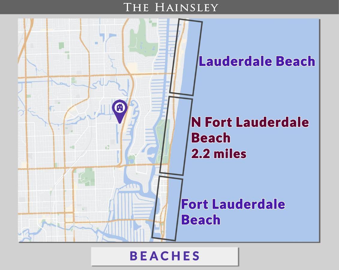 Hainsley Apartments At 1645 Fort Lauderdale Kültér fotó